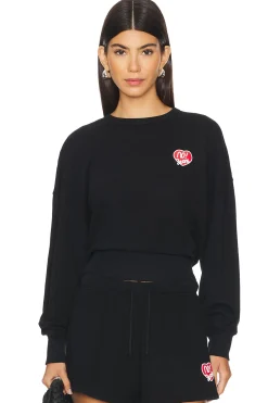 Women No! Jeans Loungewear>Crew Neck With Heart Print