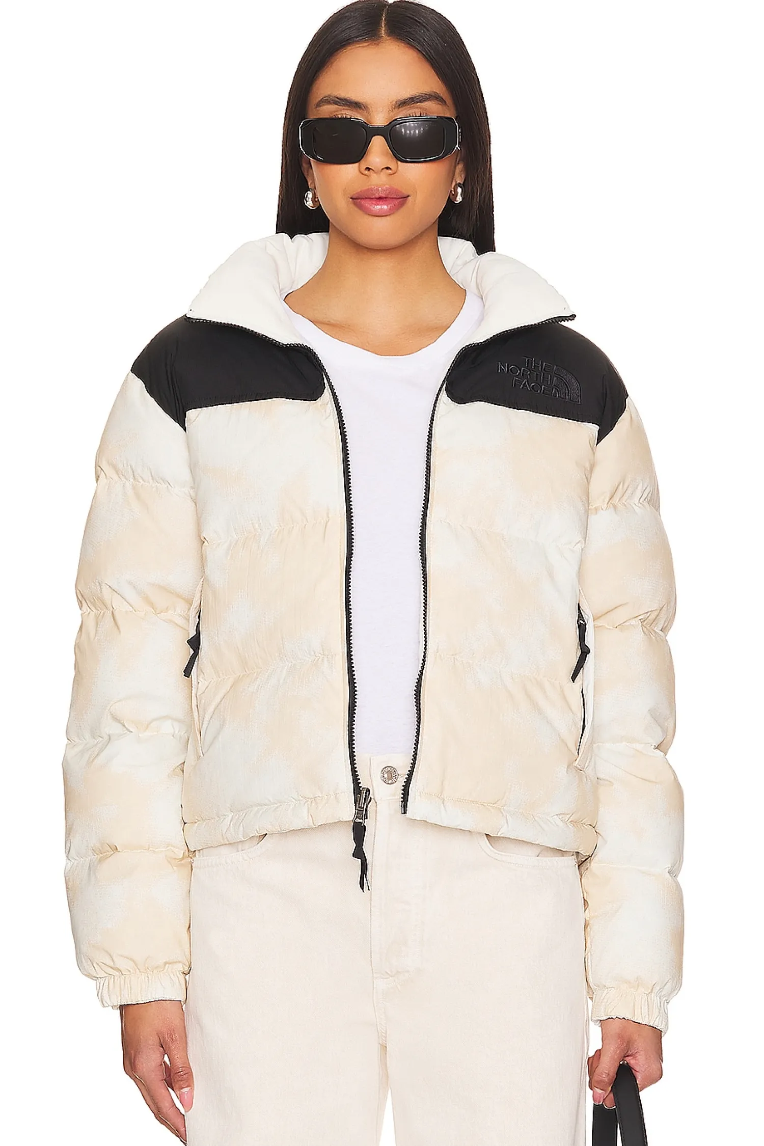 Women The North Face Jackets & Coats>Crinkle Rev Nuptse Jacket