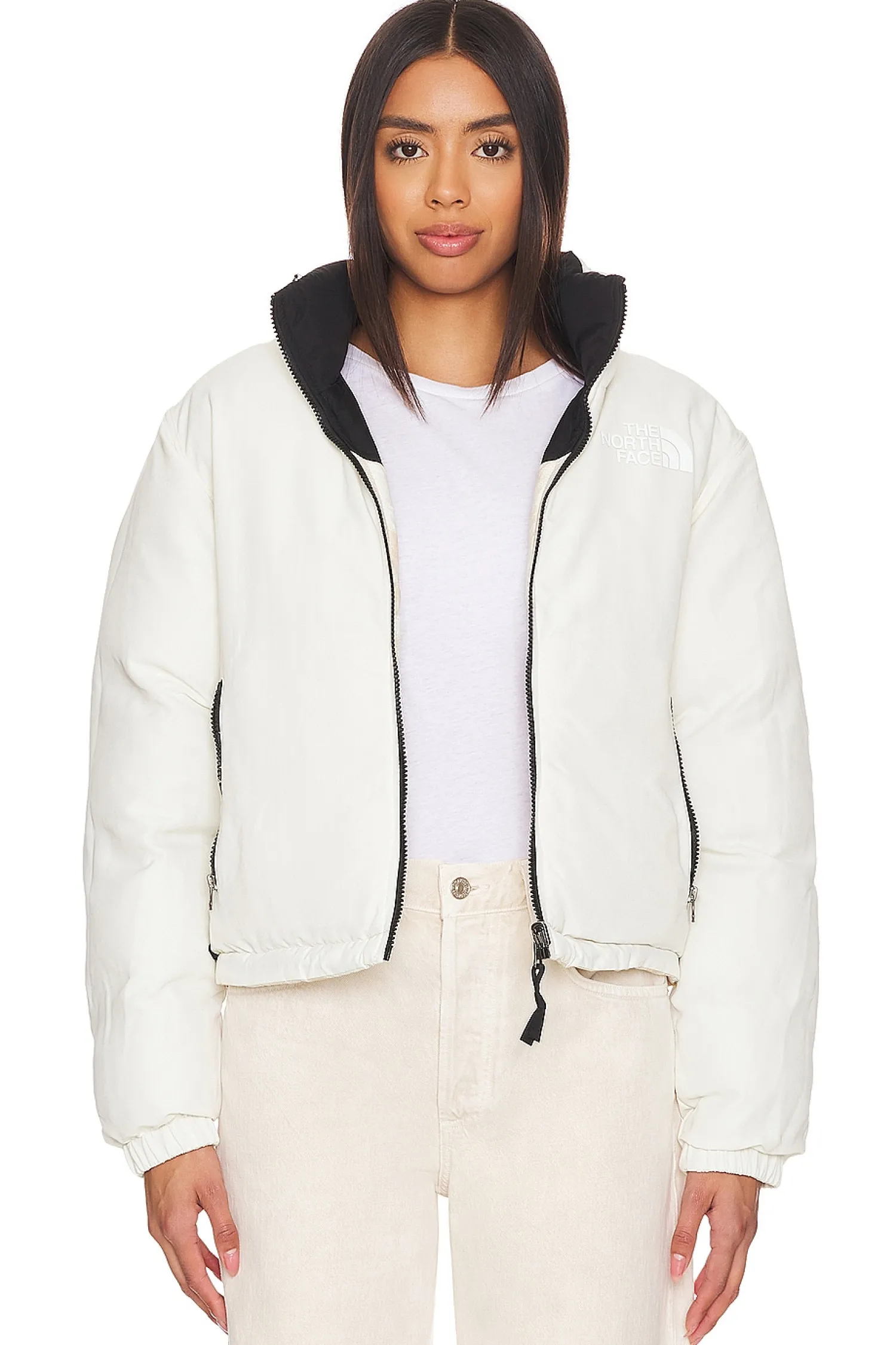Women The North Face Jackets & Coats>Crinkle Rev Nuptse Jacket