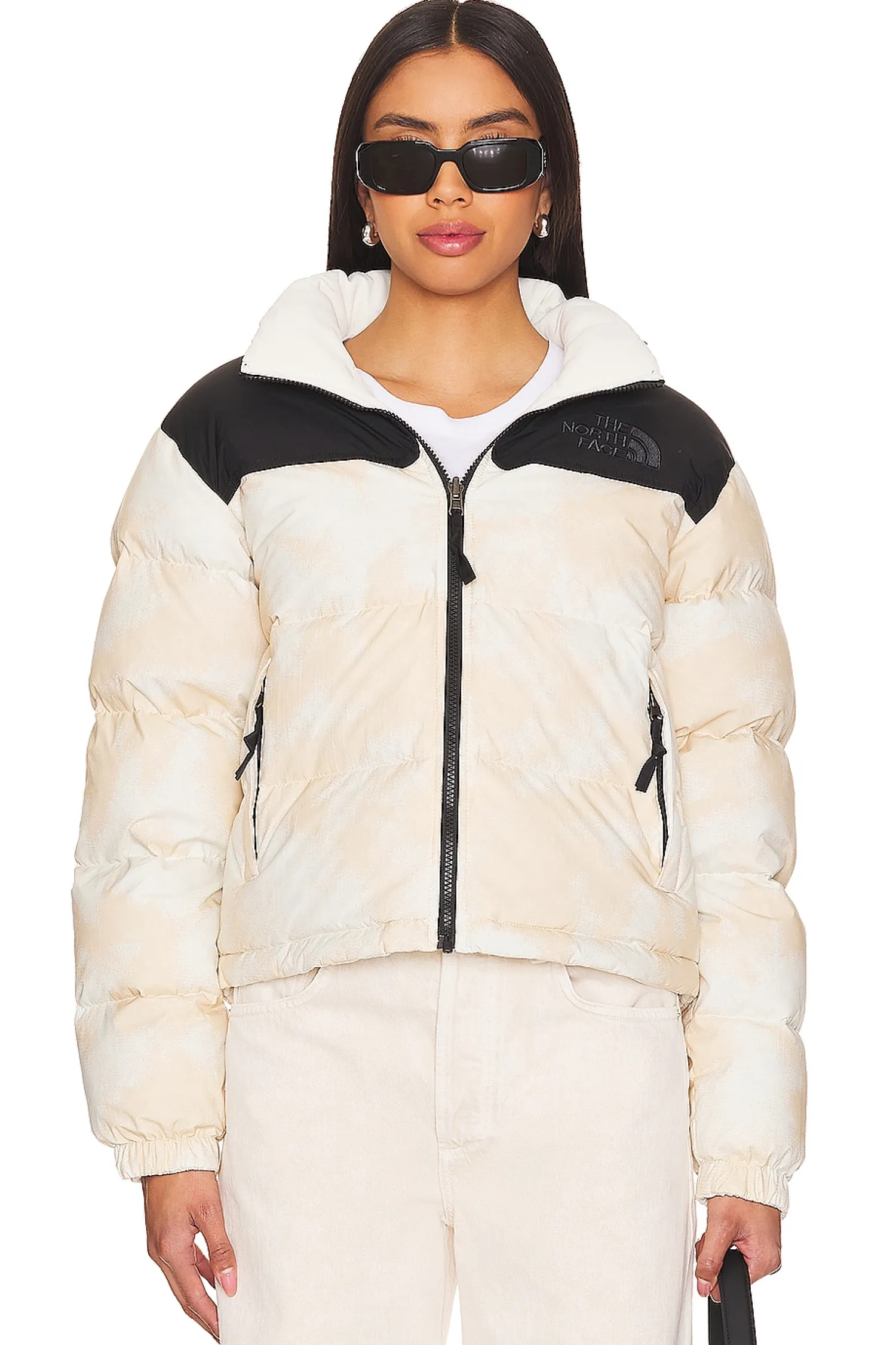 Women The North Face Jackets & Coats>Crinkle Rev Nuptse Jacket