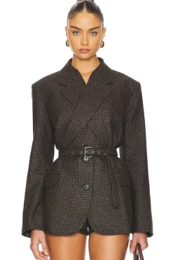 Women Monse Jackets & Coats>Criss Cross Jacket