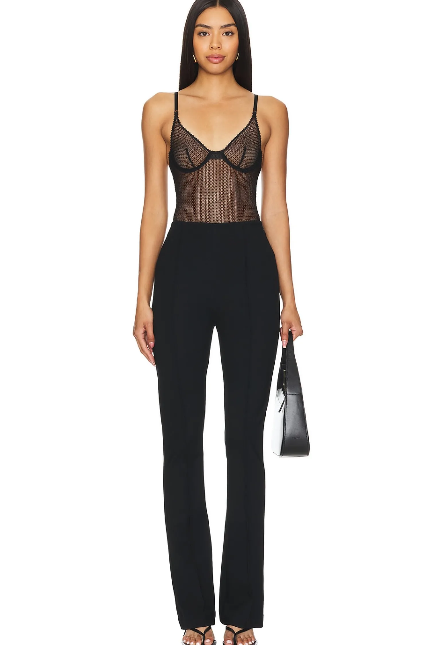 Women Kiki de Montparnasse Lingerie & Sleepwear>Crochet Bodysuit