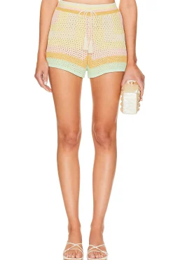 Women PQ Matching Sets>Crochet Short