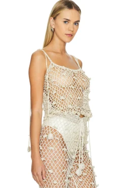 Women ANDREEVA Matching Sets>Crochet Top