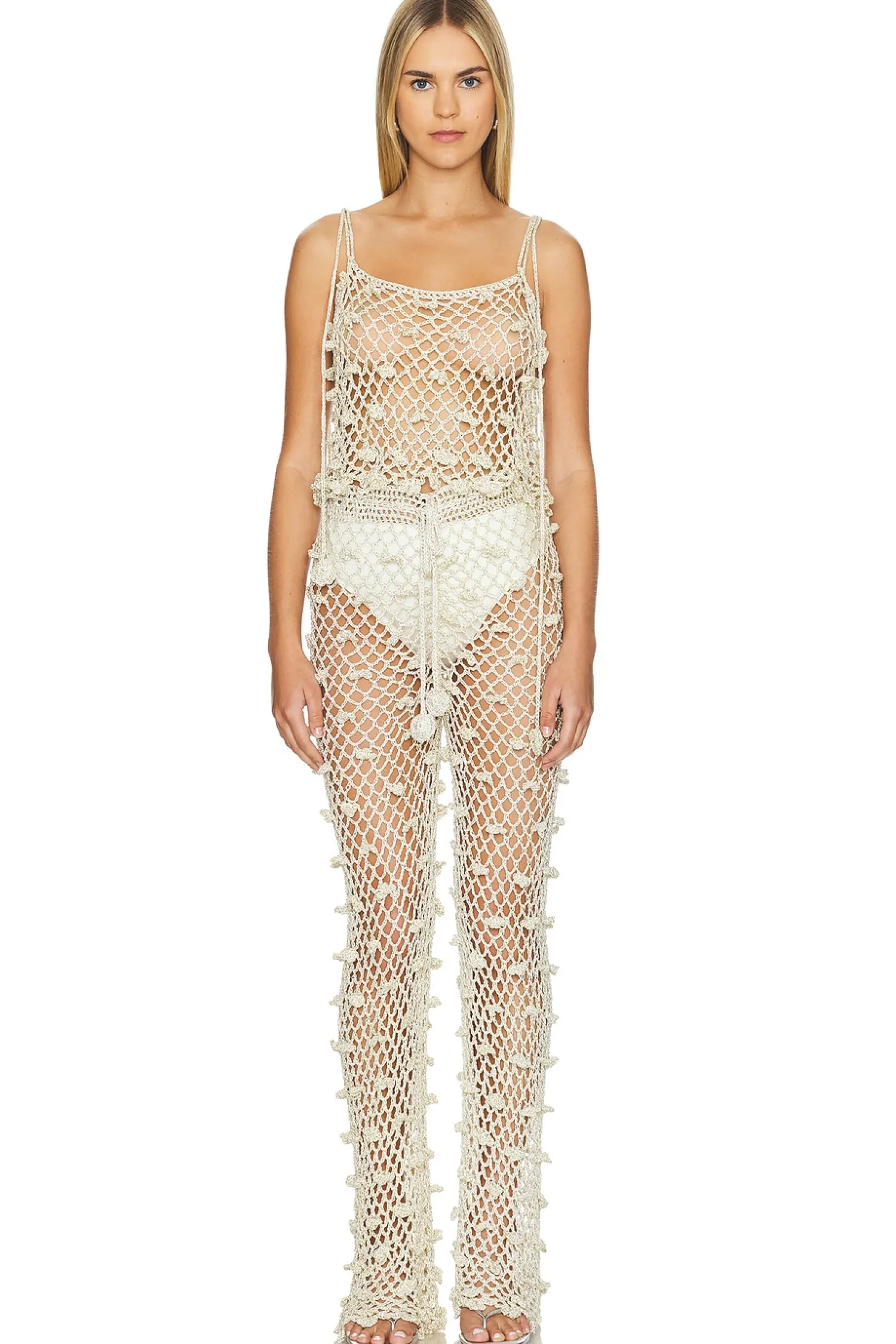 Women ANDREEVA Matching Sets>Crochet Top