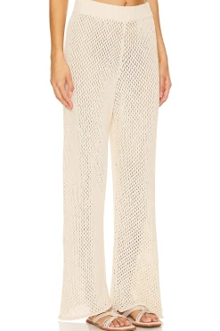 Women onia Pants>Crochet Wide Leg Pant