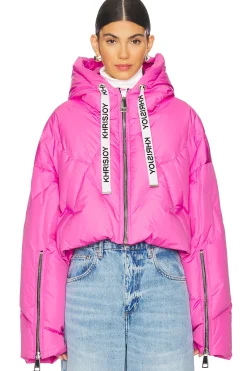 Women Khrisjoy Jackets & Coats>Crop Iconic Puffer Jacket