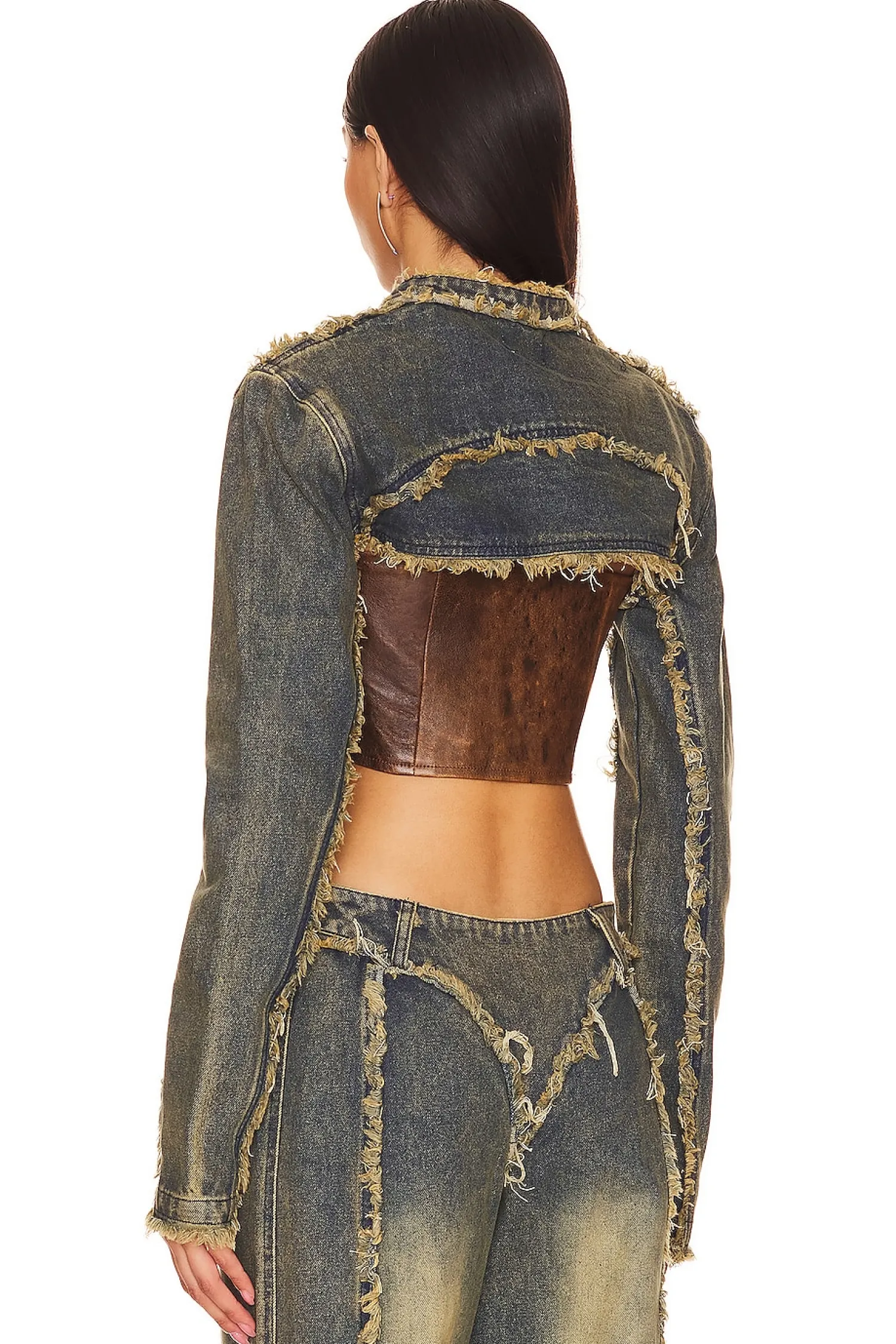 Women 1XBLUE Jackets & Coats>Crop Jacket