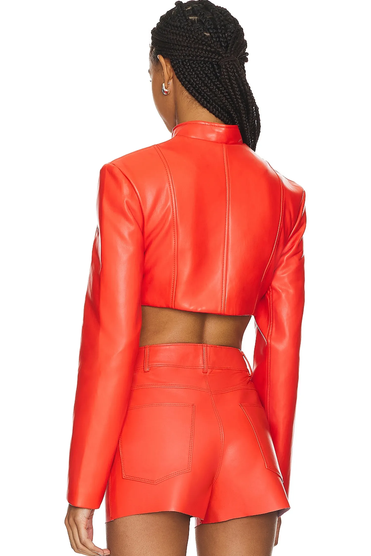Women LADO BOKUCHAVA Jackets & Coats>Crop Shibari Blazer