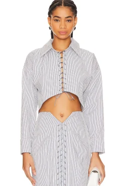 Women Ceren Ocak Matching Sets>Crop Shirt