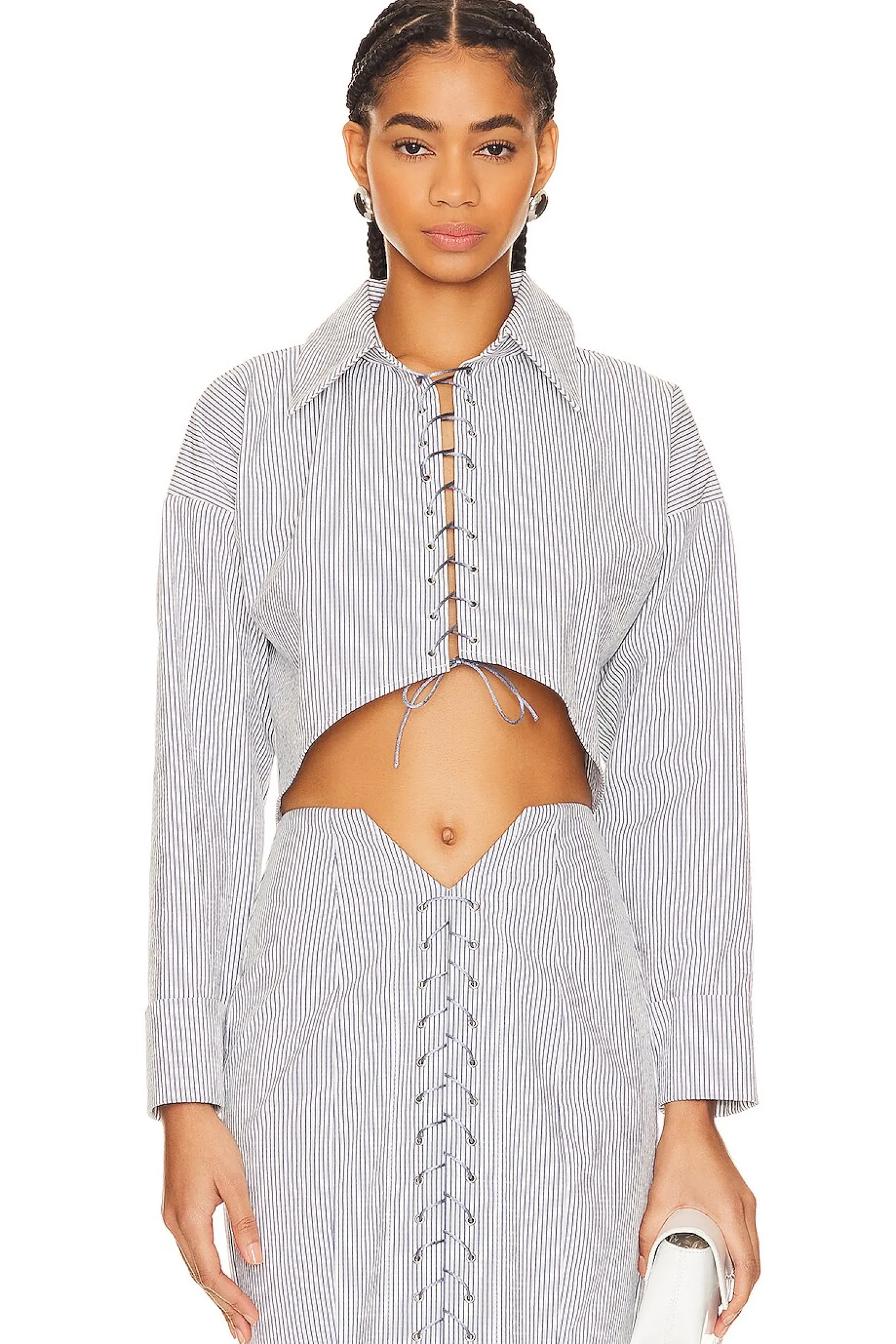Women Ceren Ocak Matching Sets>Crop Shirt