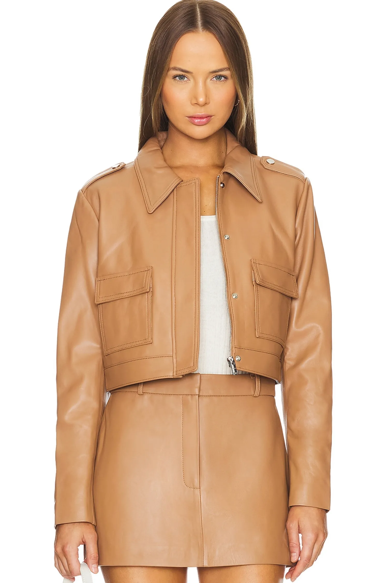 Women AEXAE Jackets & Coats>Cropped Jacket
