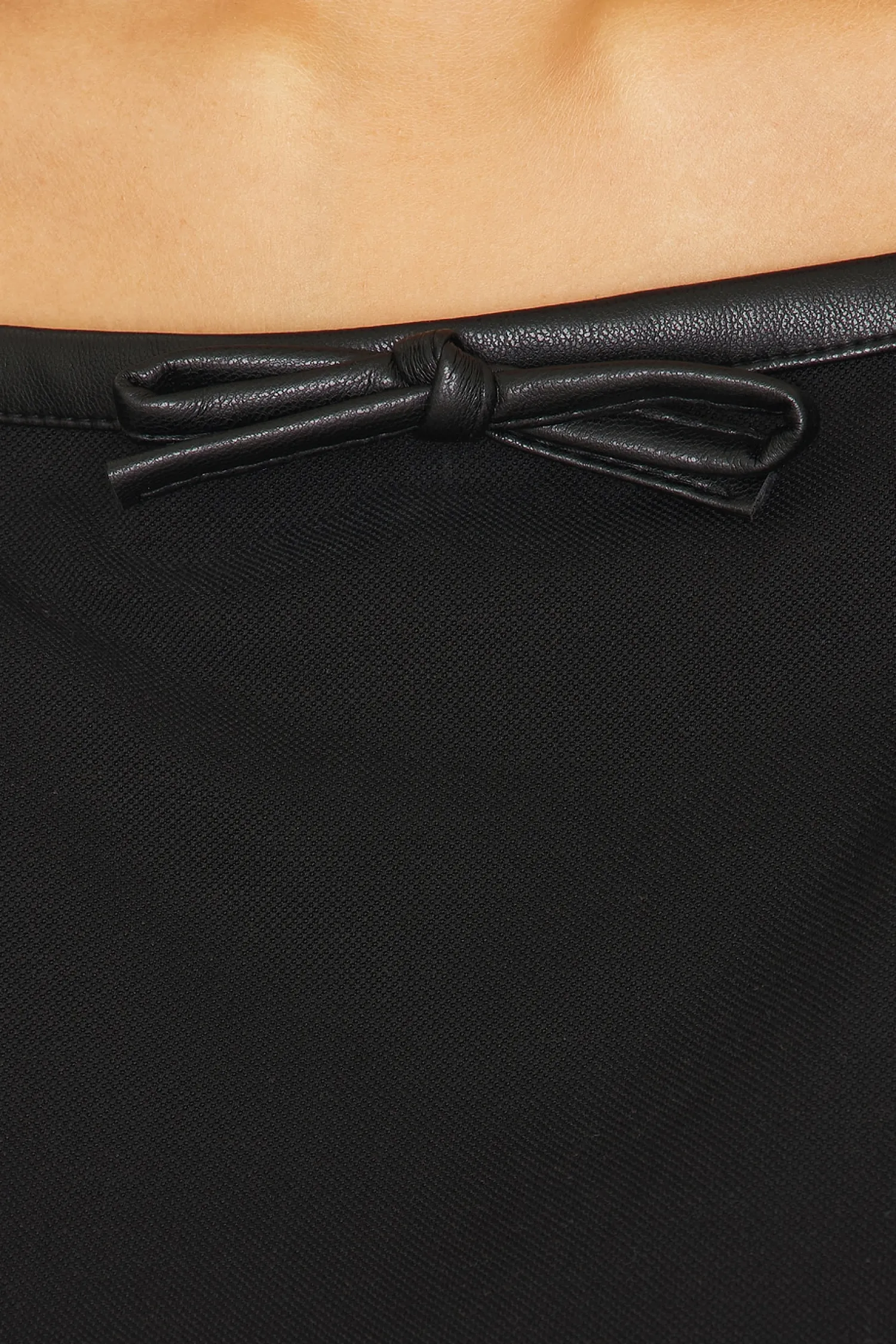 Women WeWoreWhat Matching Sets>Cropped Square Neck Top