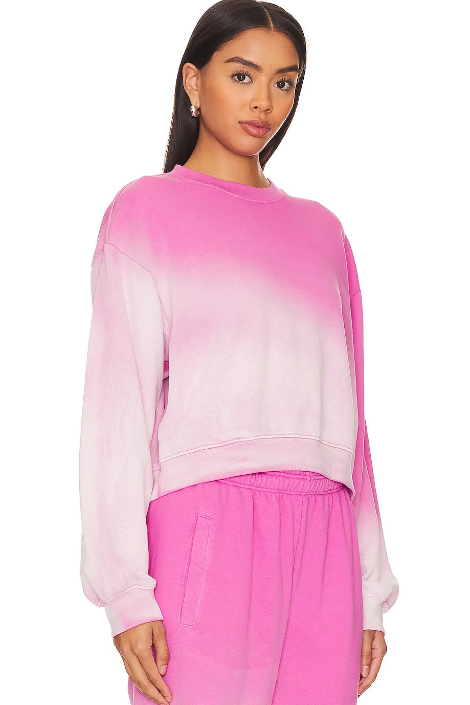 Women SUNDRY Loungewear>Cropped Sweatshirt