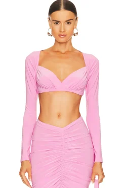 Women Norma Kamali Matching Sets>Cropped Sweetheart Top