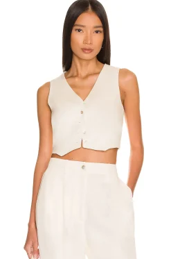 Women DONNI. Matching Sets|Jackets & Coats>Cropped Vest