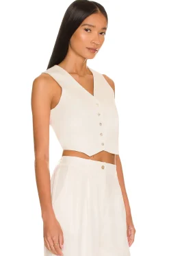 Women DONNI. Matching Sets|Jackets & Coats>Cropped Vest
