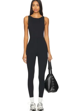 Women IVL Collective Jumpsuits>Cross Back Muscle Tank Jumpsuit