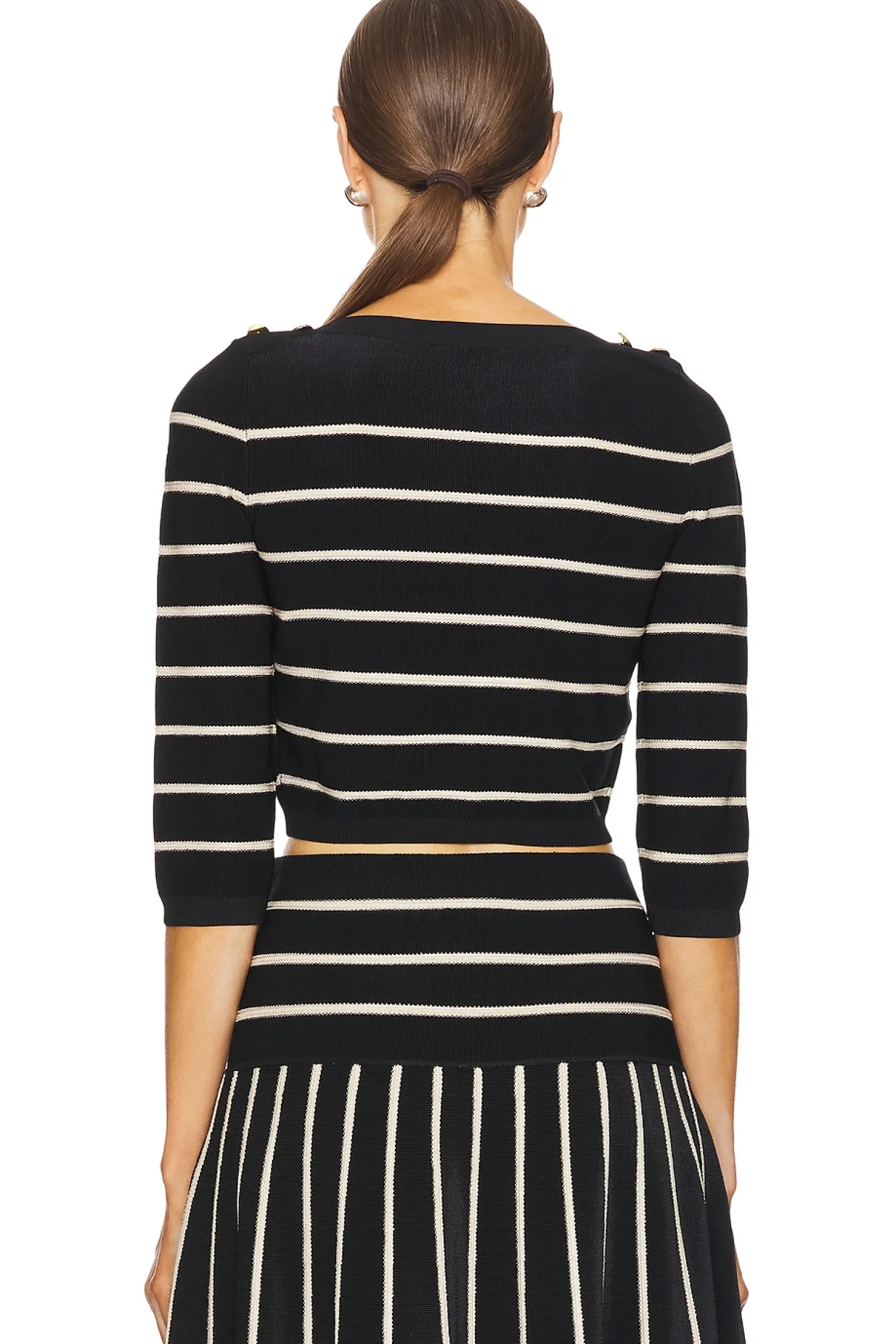 Women Zimmermann Matching Sets>Crush Stripe Cropped Top
