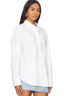 Women MSGM Matching Sets>Crystal Logo Shirt