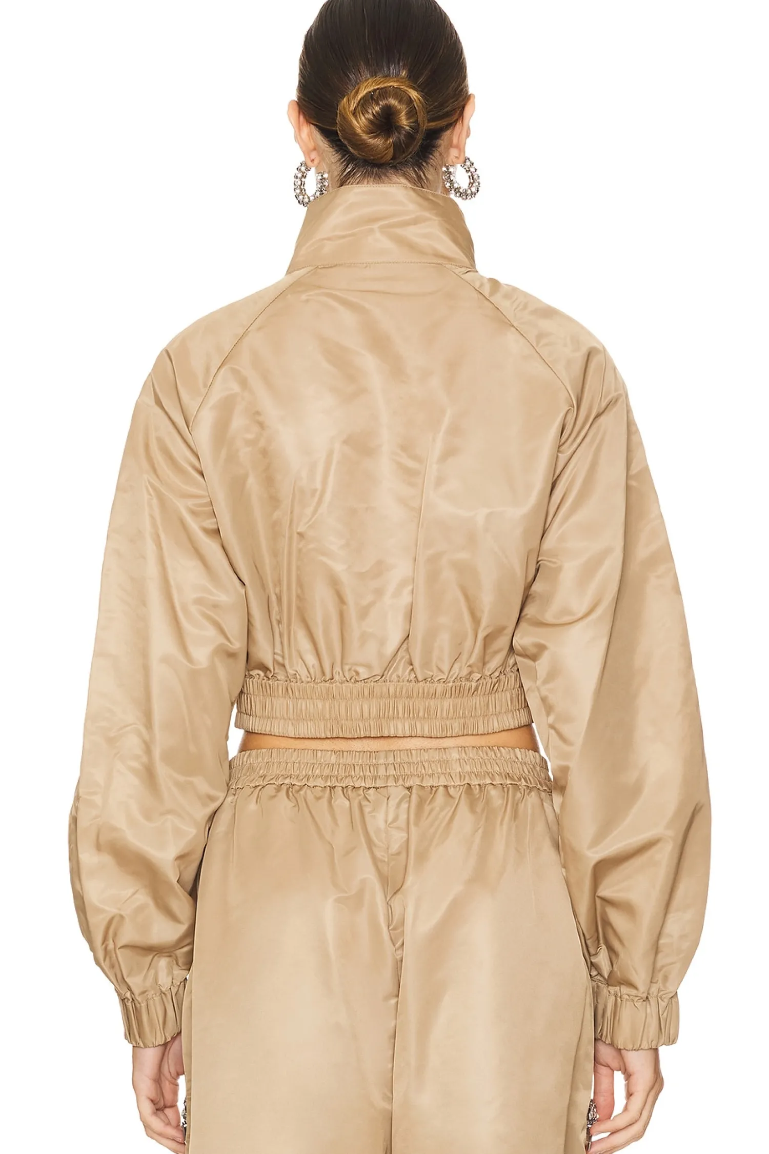 Women AREA Matching Sets|Jackets & Coats>Crystal Trim Track Jacket