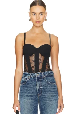 Women fleur du mal Lingerie & Sleepwear>Cupped Bodysuit