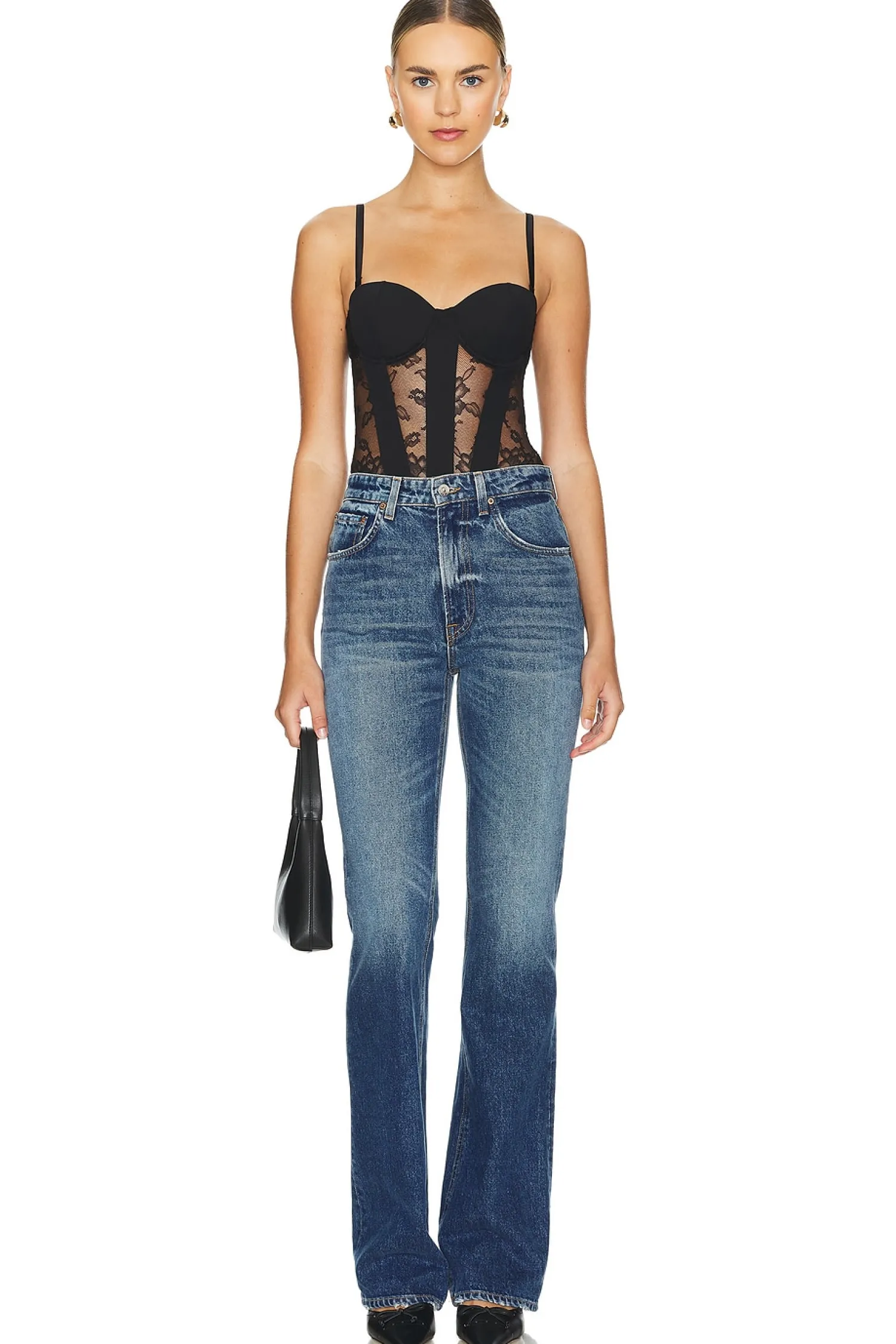 Women fleur du mal Lingerie & Sleepwear>Cupped Bodysuit