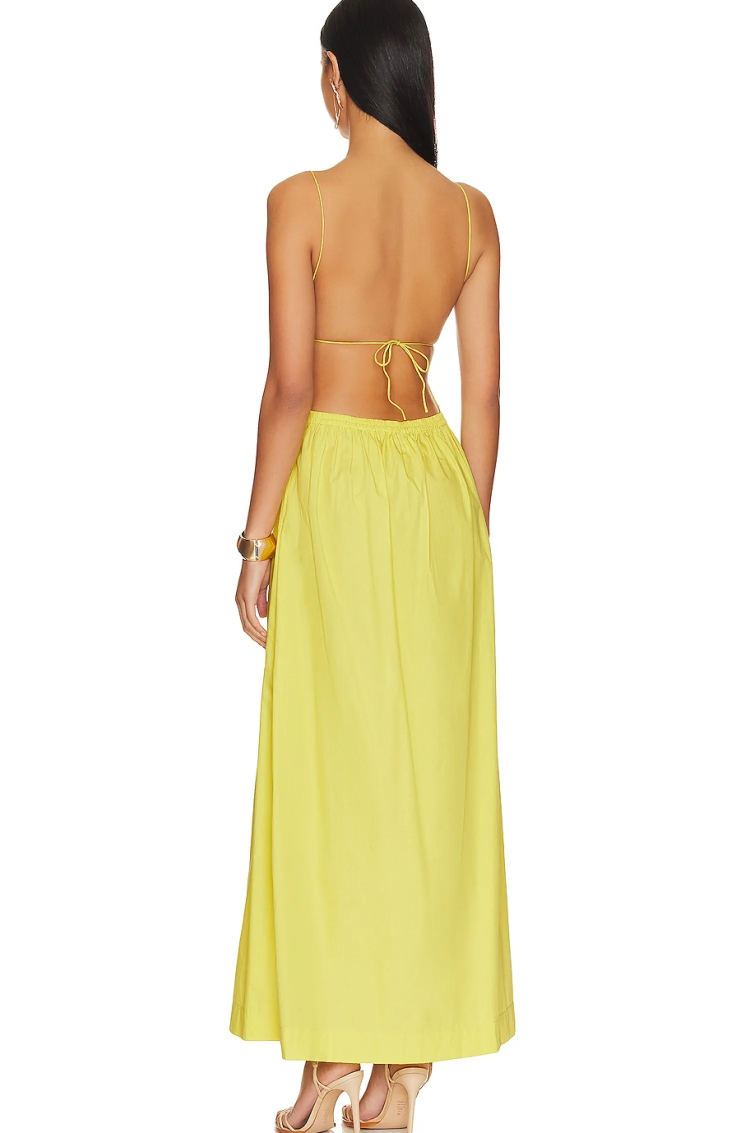 Women SWF Dresses>Cut Out A Line Maxi Dress