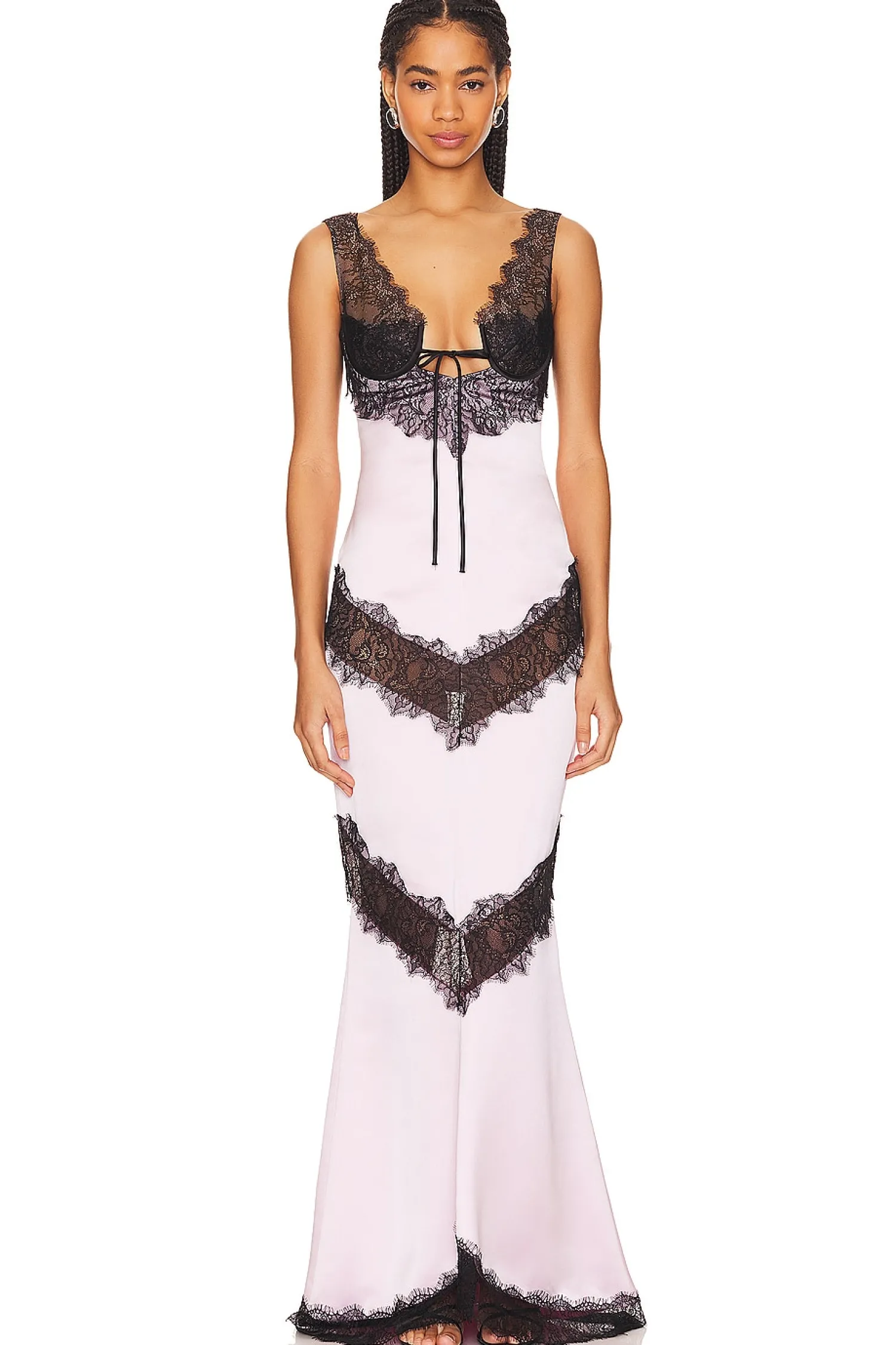 Women RASARIO Dresses>Cut Out Gown