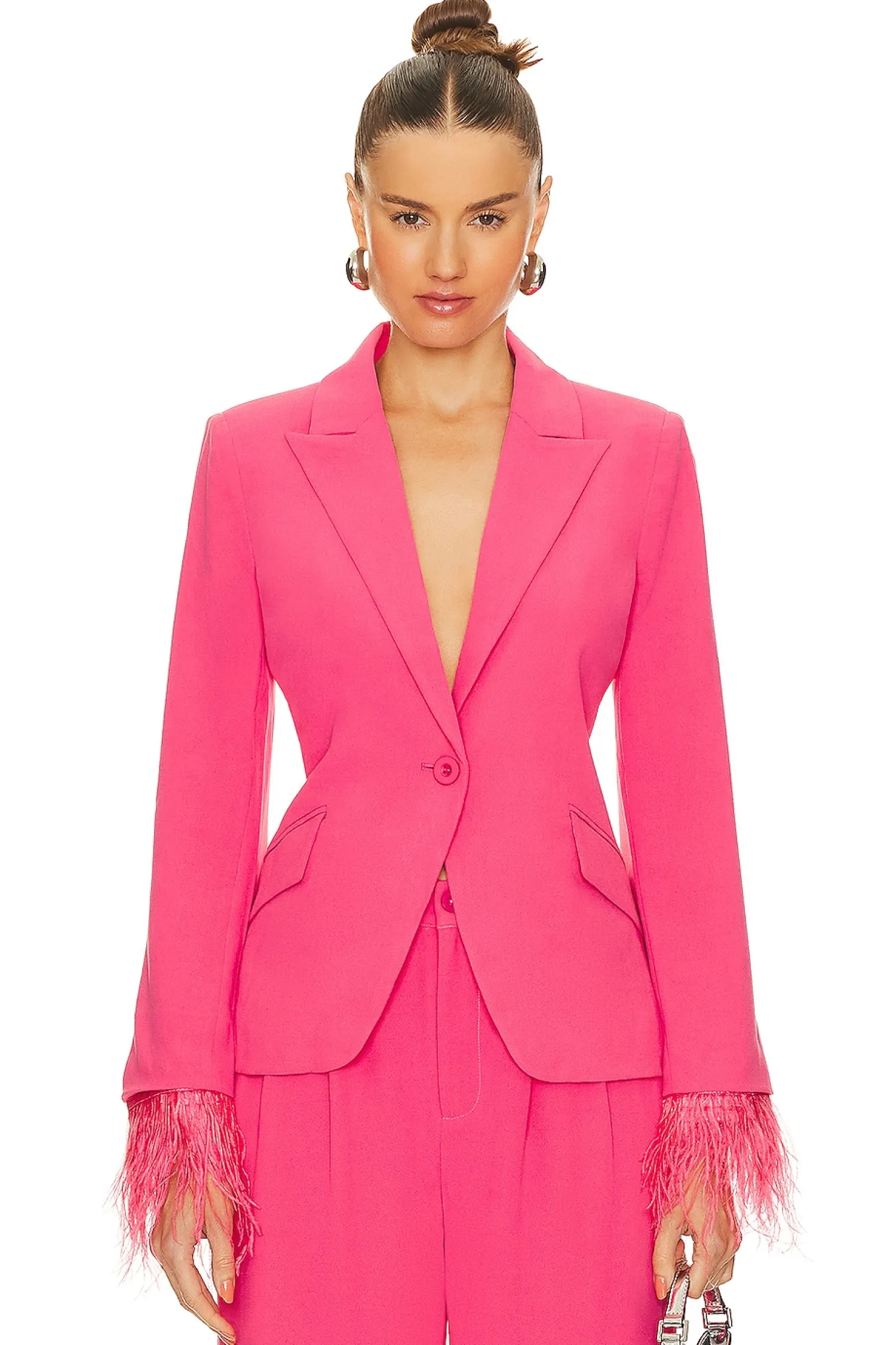 Women Central Park West Jackets & Coats>Daisy Marabau Cuff Jacket