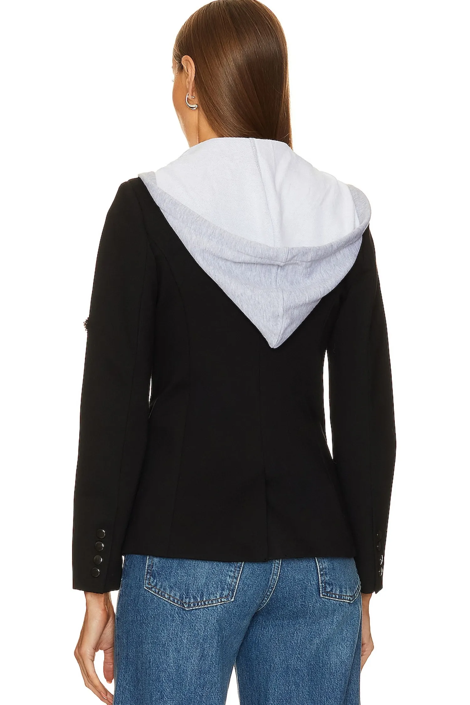 Women Central Park West Jackets & Coats>Dallas Patch Ponte Dickie Blazer