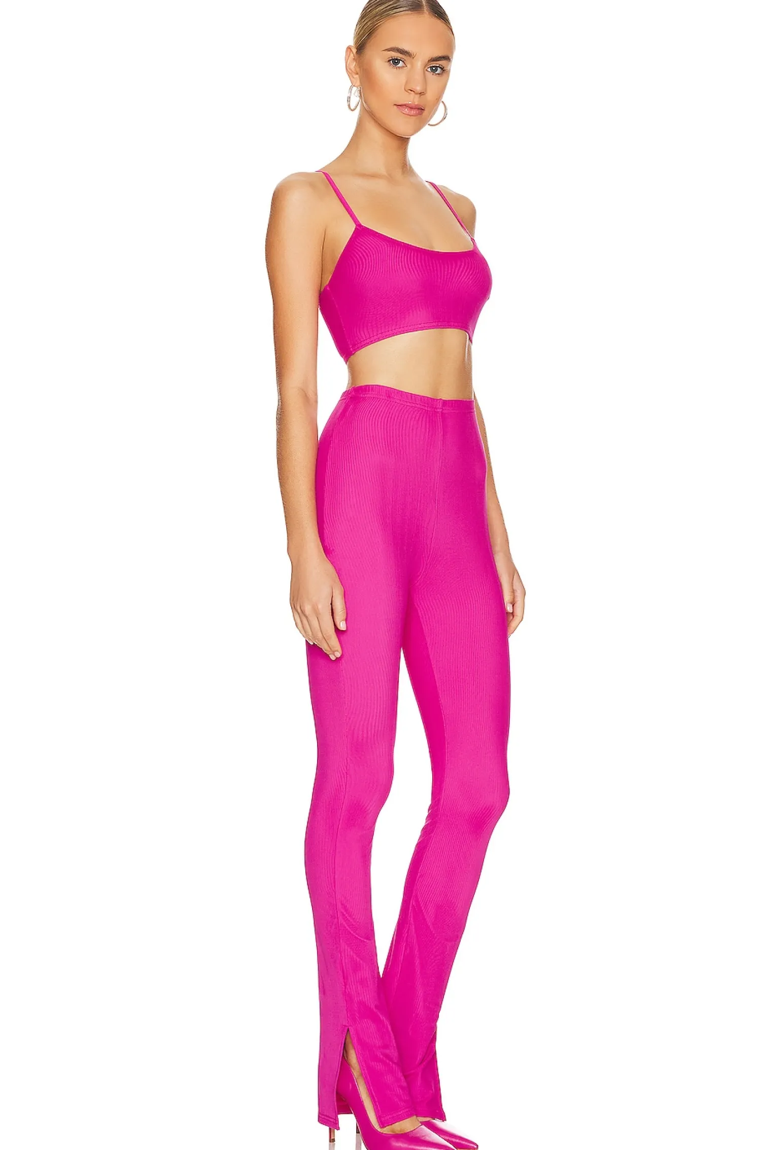Women superdown Jumpsuits>Damasia Mesh Pant Set
