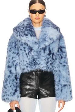 Women LAMARQUE Jackets & Coats>Danika Faux Fur Coat