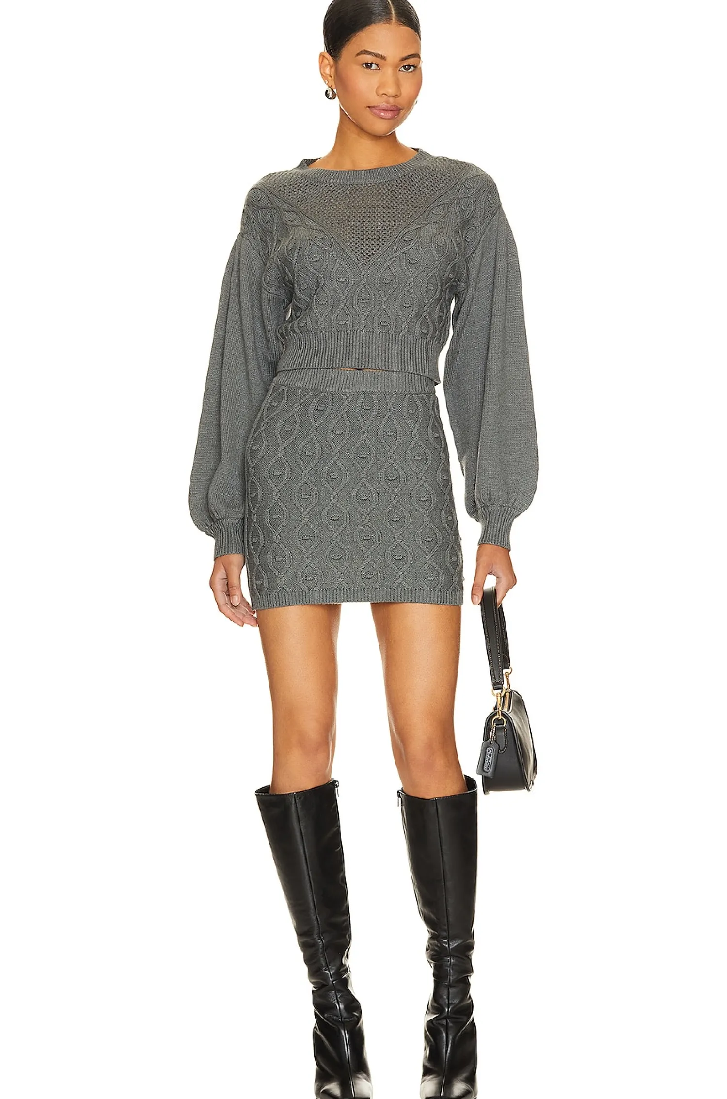 Women Tularosa Matching Sets>Davina Knit Mini Skirt
