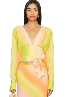 Women Le Superbe Matching Sets>De La Sol Blouse