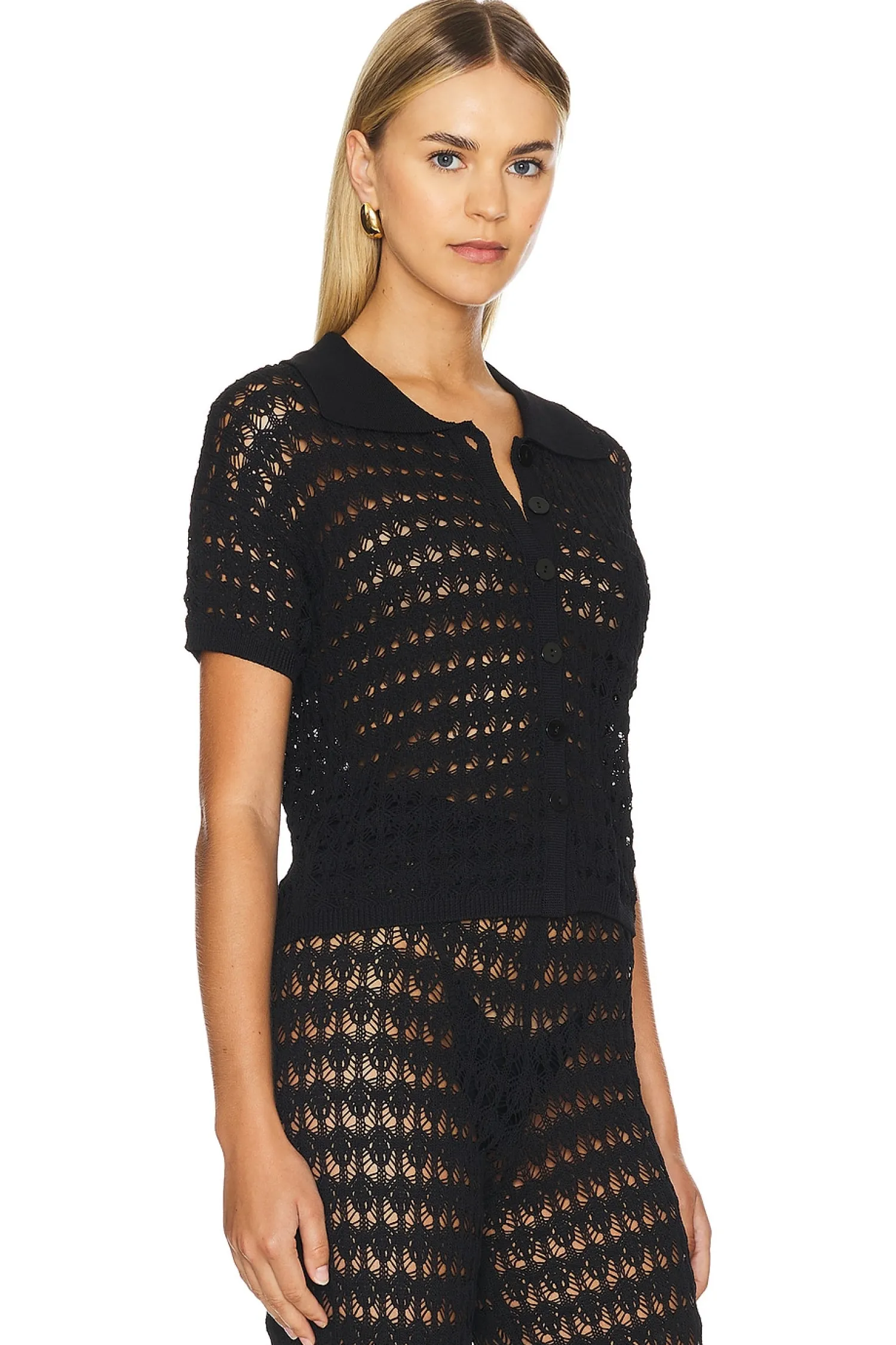 Women LNA Matching Sets>Delfina Crochet Top