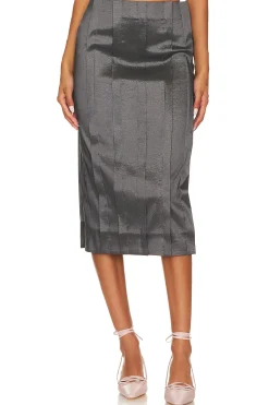 Women LPA Matching Sets>Delfina Midi Skirt