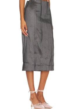 Women LPA Matching Sets>Delfina Midi Skirt