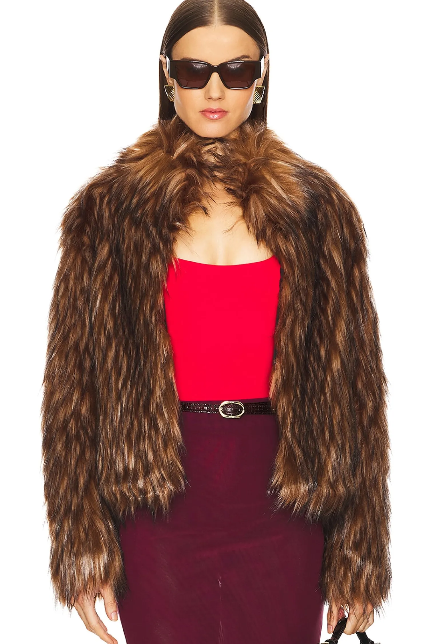 Women Unreal Fur Jackets & Coats>Delish Faux Fur Jacket