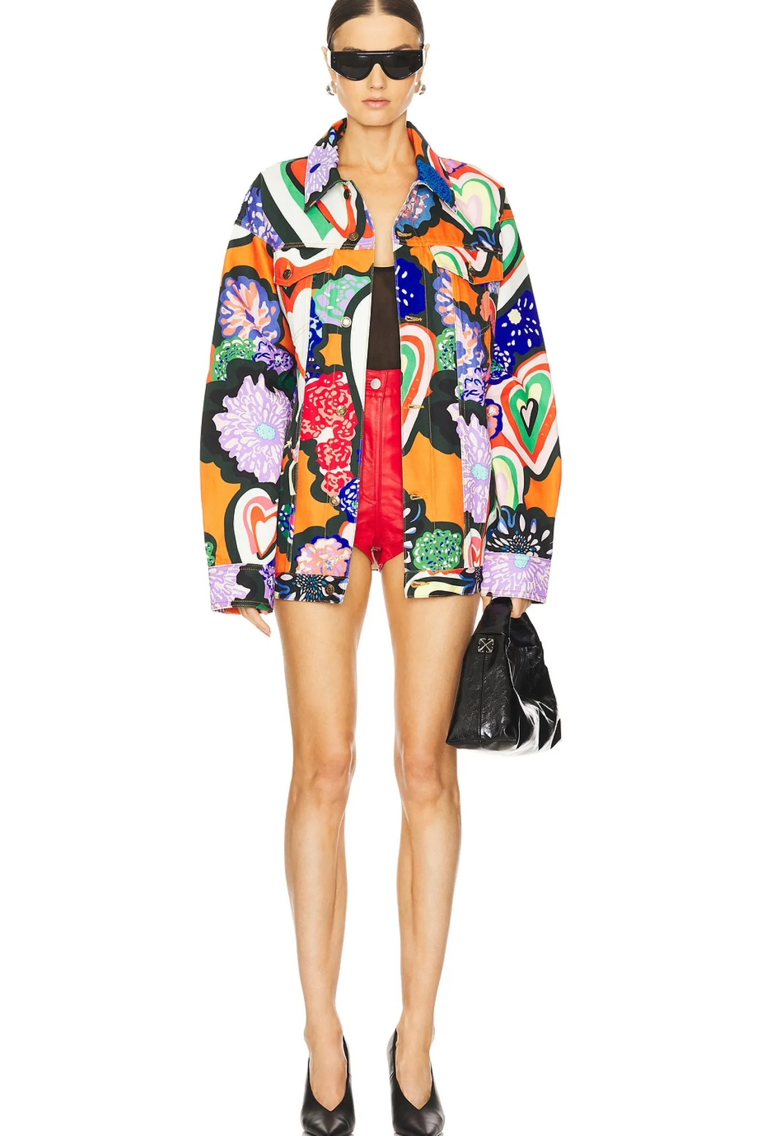 Women AREA Jackets & Coats>Denim Jacket