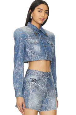 Women Versace Jeans Couture Jackets & Coats>Denim Jacket