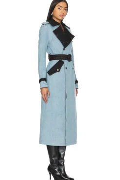 Women fleur du mal Jackets & Coats>Denim Trench
