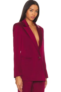 Women Alice + Olivia Jackets & Coats>Denny Notch Collar Bf Blazer