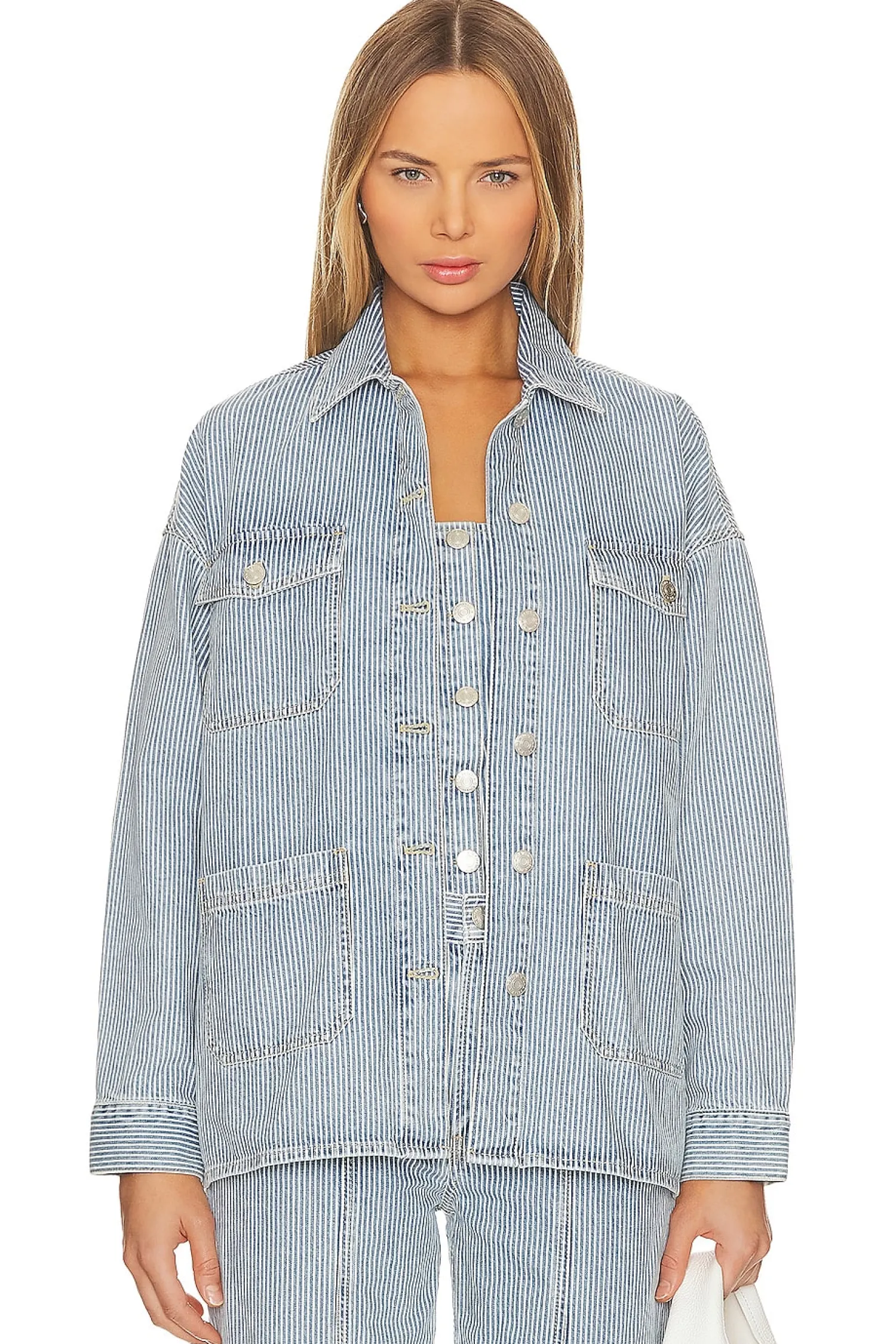 Women Ena Pelly Jackets & Coats>Diana Denim Shacket