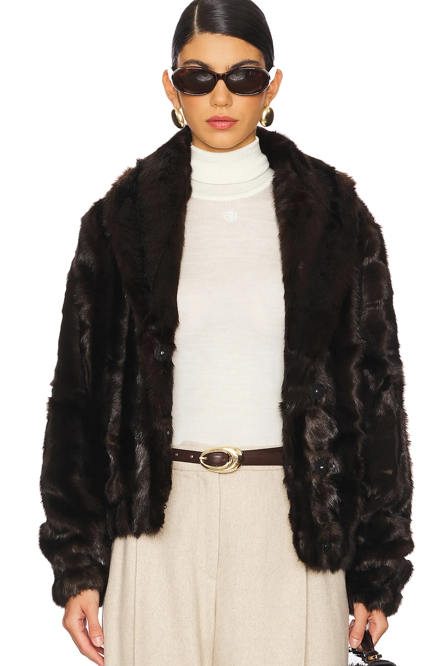 Women The Garment Jackets & Coats>Dixie Faux Fur Jacket