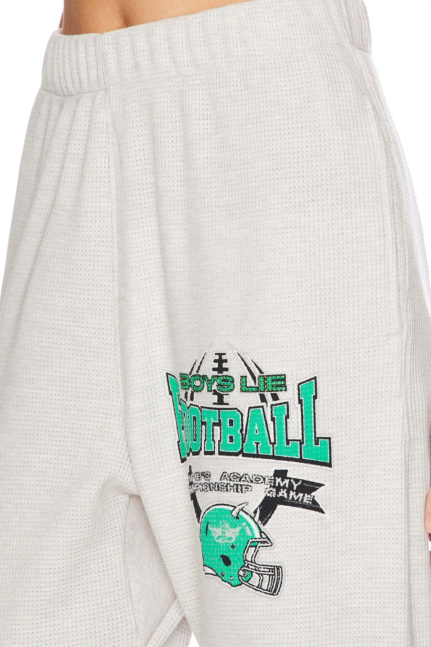 Women Boys Lie Pants|Loungewear>Don't Fumble Mac Slim Sweatpants
