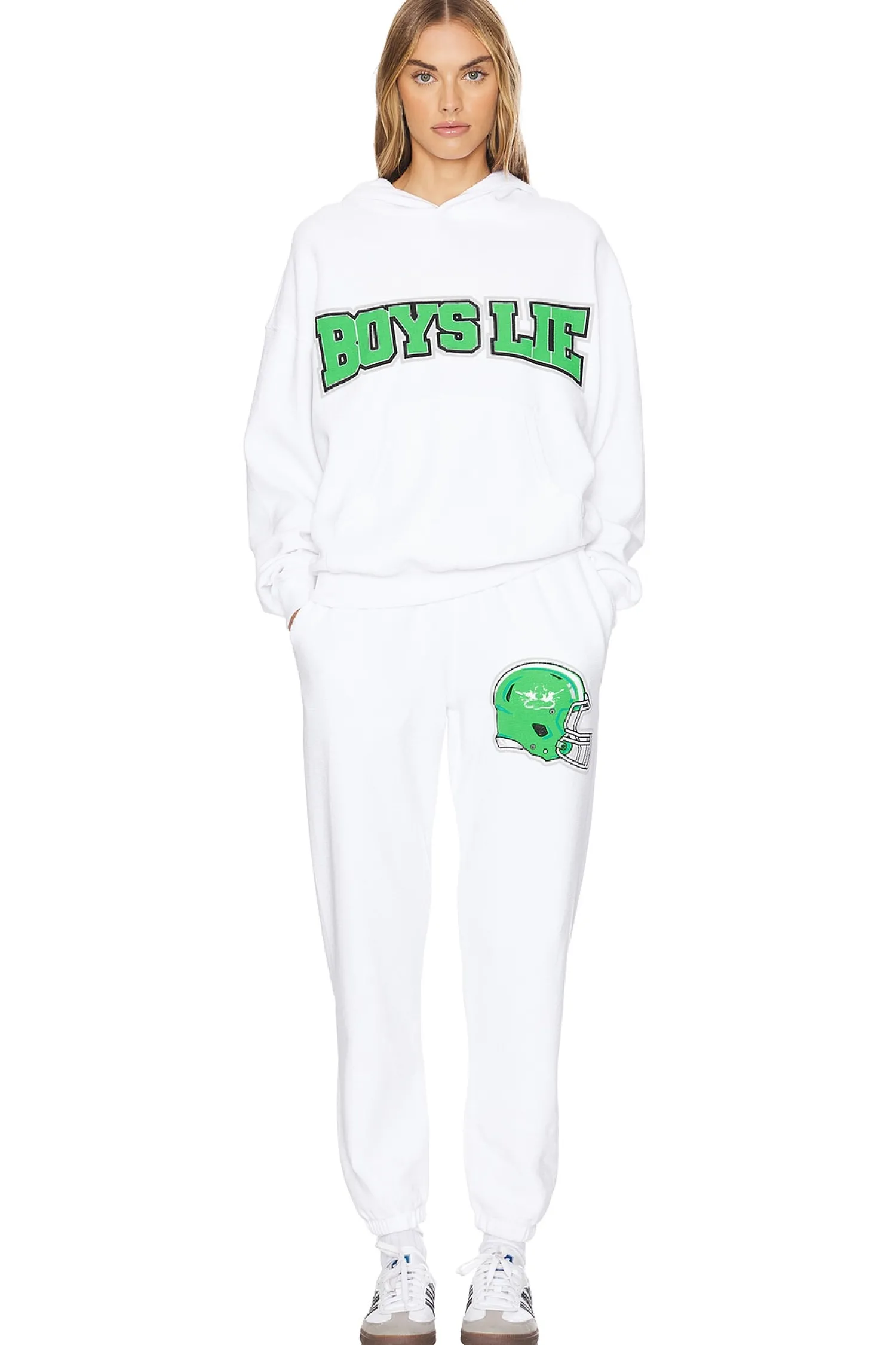 Women Boys Lie Loungewear>Don't Fumble Racer Hoodie