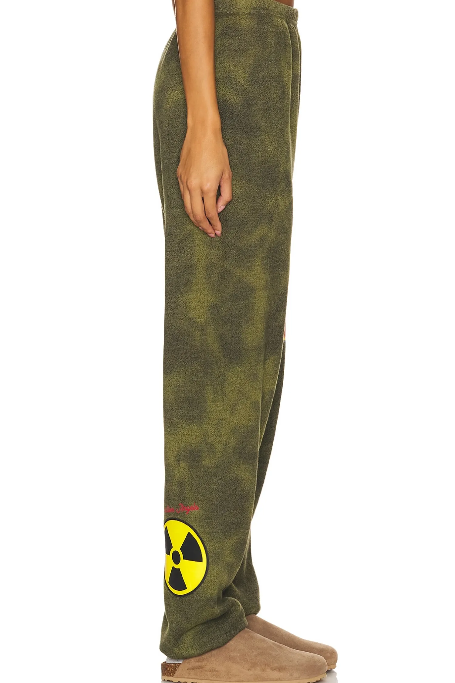 Women Boys Lie Pants|Loungewear>Don't Test Me Terry Natural Kimmy Sweatpants