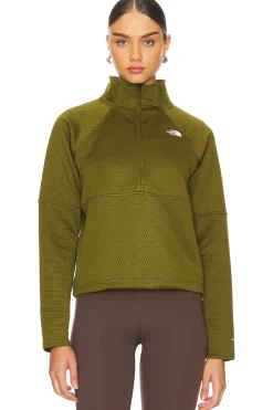 Women The North Face Jackets & Coats>Dot Knit Thermal 1/4 Zip