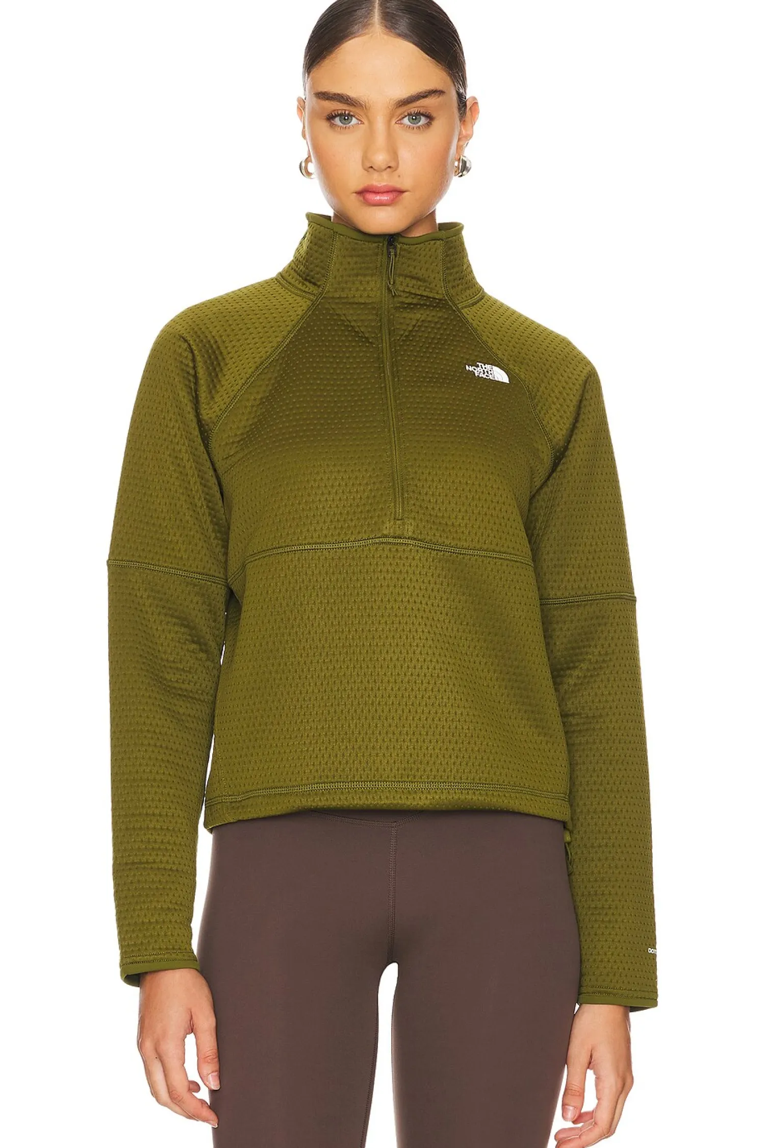 Women The North Face Jackets & Coats>Dot Knit Thermal 1/4 Zip